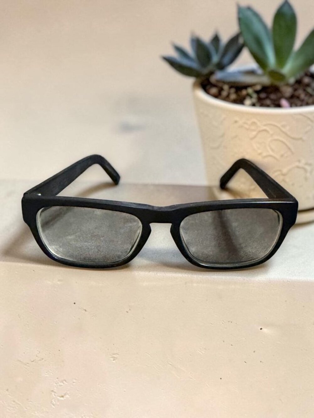 Warby Parker Roosevelt 101 Eyeglass Frames Matte Black 54-18-145 Rx Ready